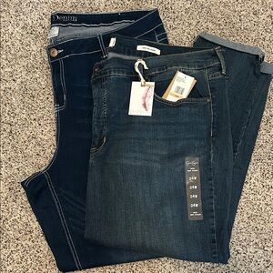 Bundle of Women’s Dark Jeans NWT Jessica Simpson and Jean’s Denim plus sz